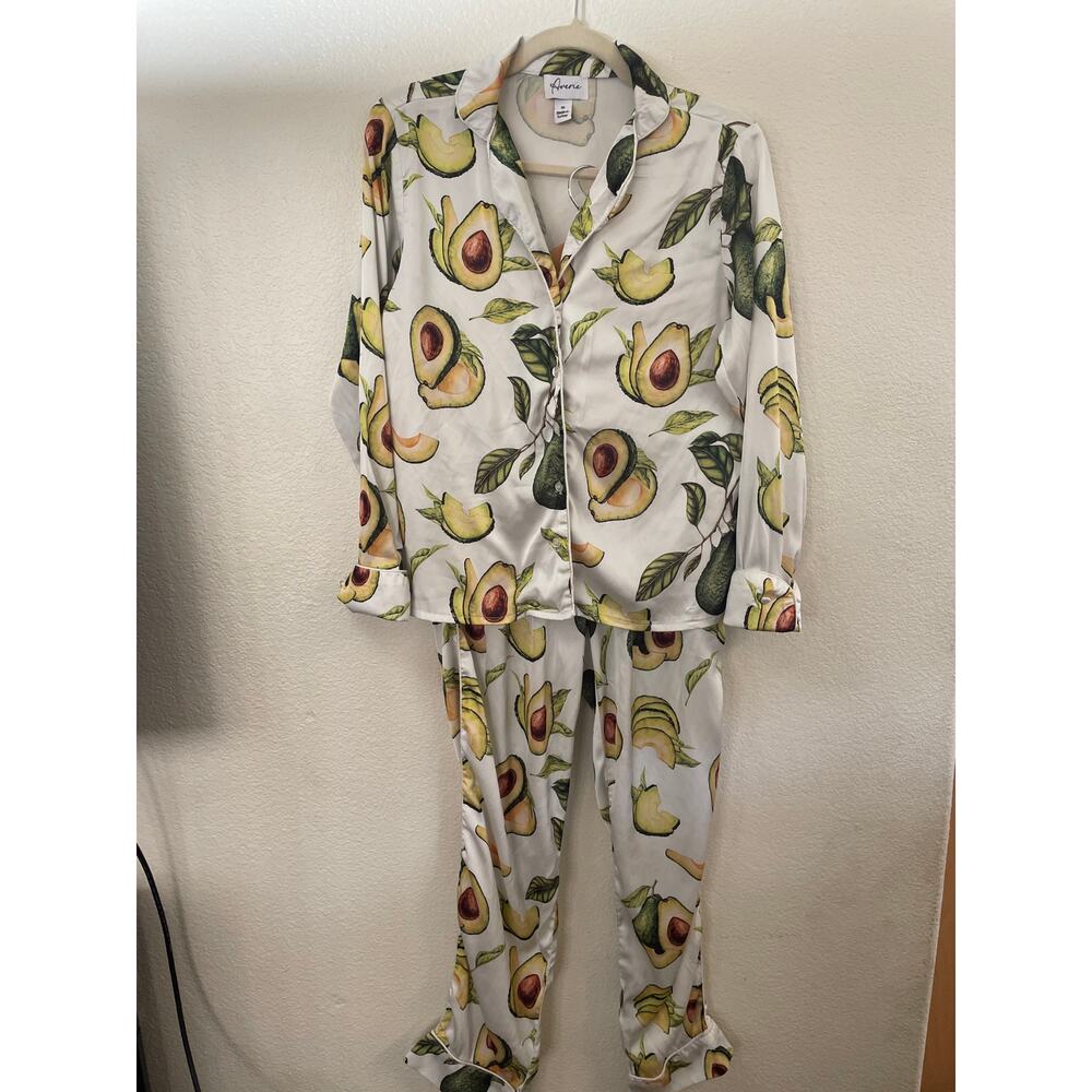 Averie pj set avocados pockets 18 ptp 28w Xs quirky fun